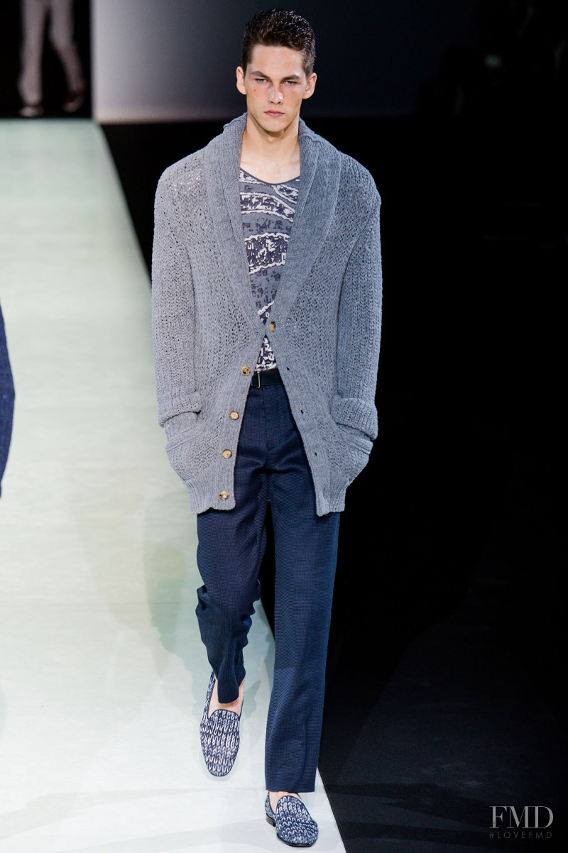 Giorgio Armani fashion show for Spring/Summer 2014