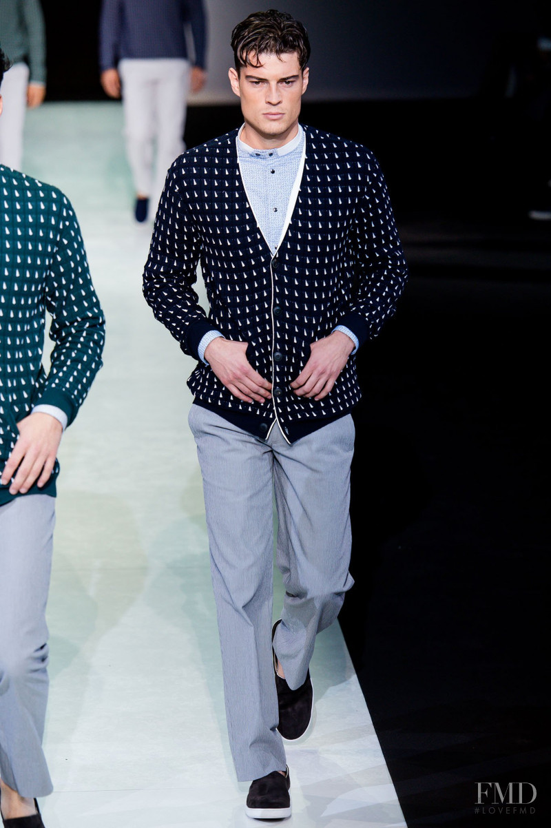 Giorgio Armani fashion show for Spring/Summer 2014