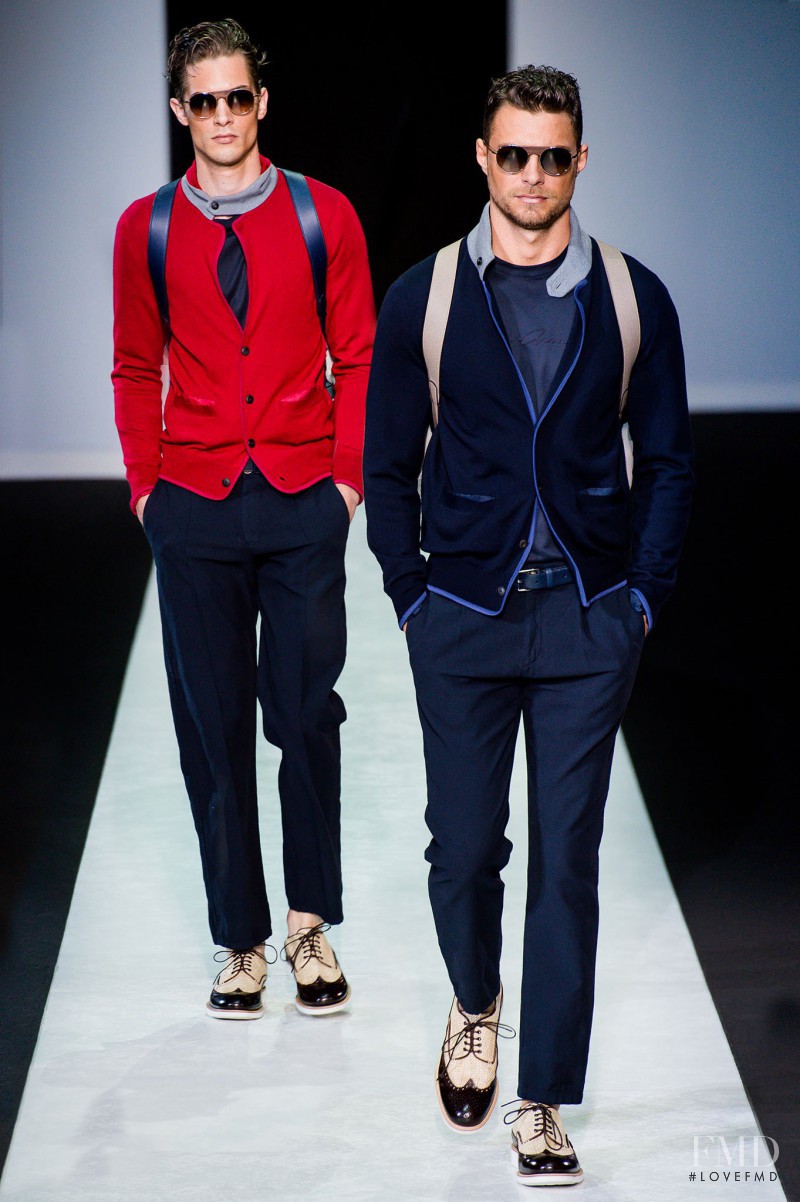 Giorgio Armani fashion show for Spring/Summer 2014