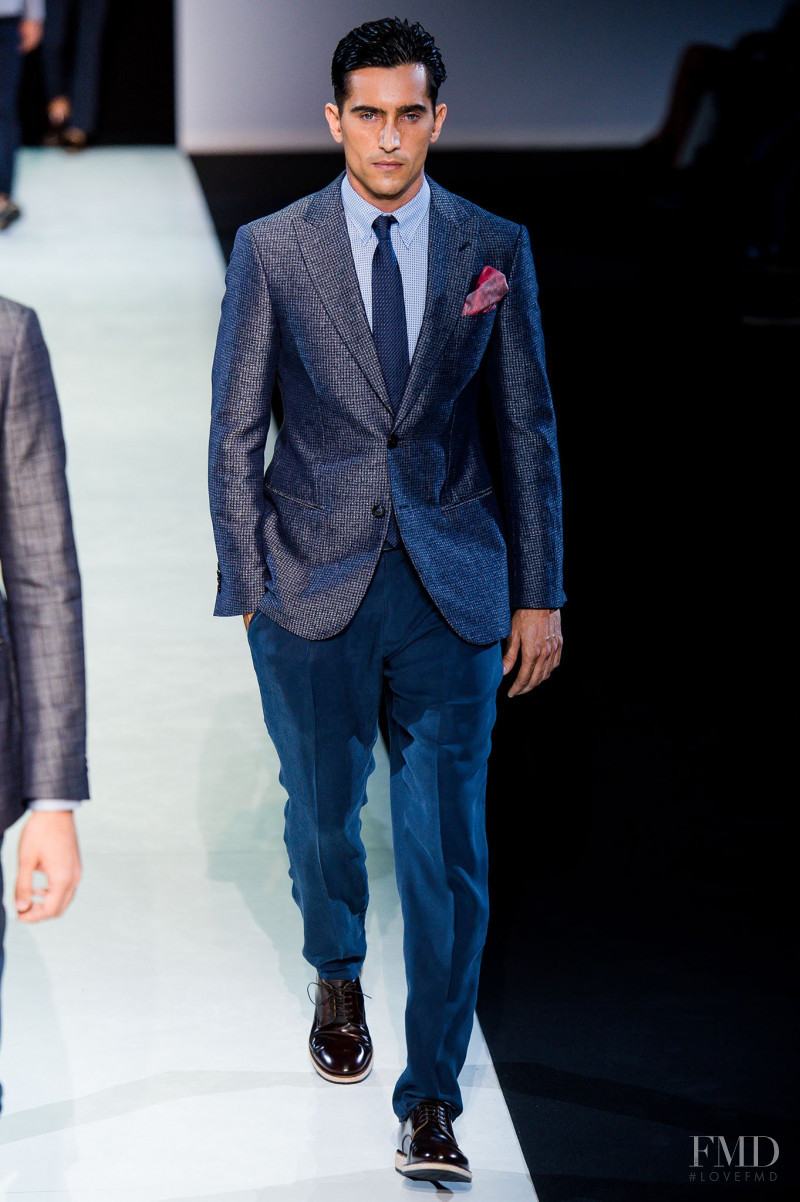 Giorgio Armani fashion show for Spring/Summer 2014