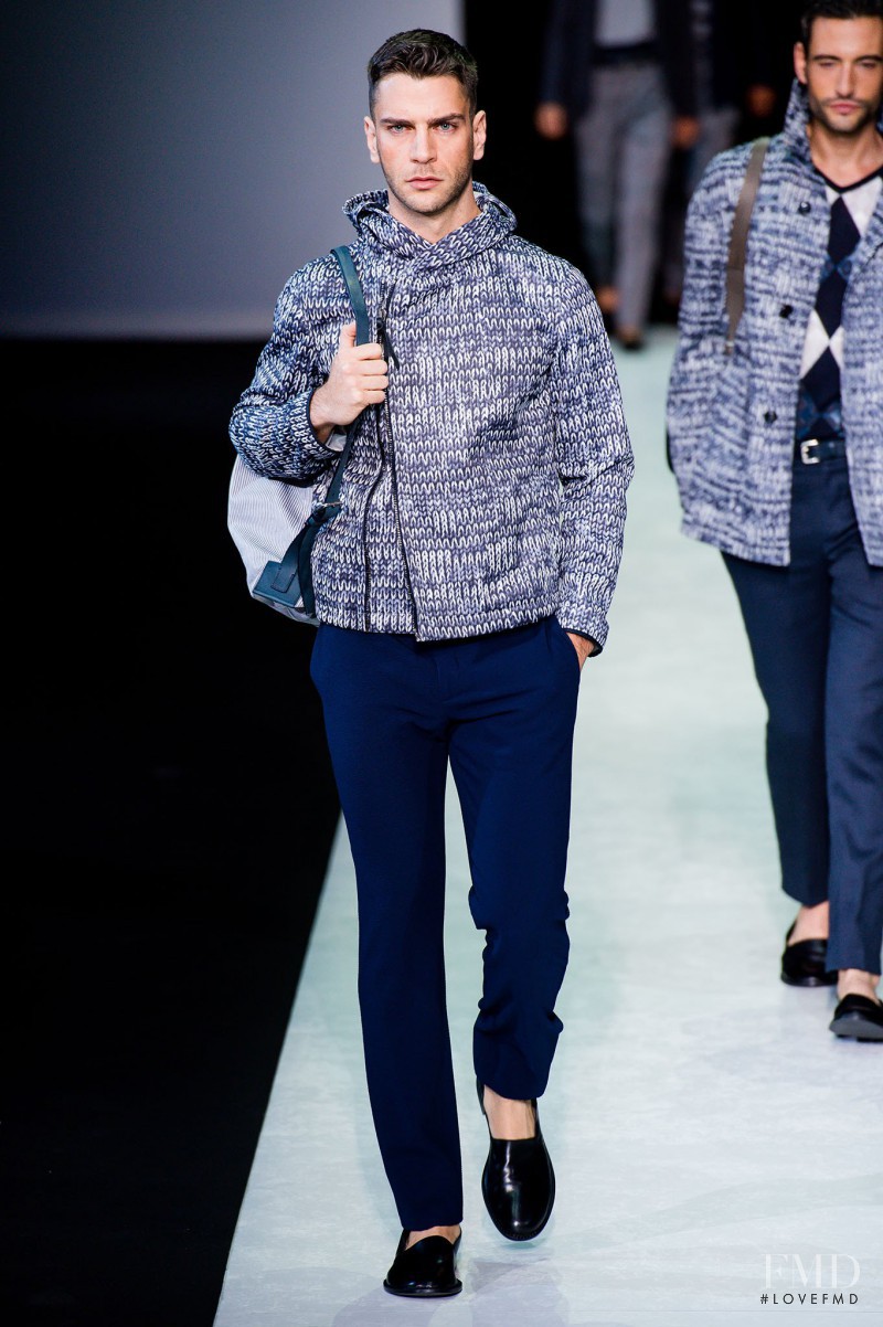 Giorgio Armani fashion show for Spring/Summer 2014