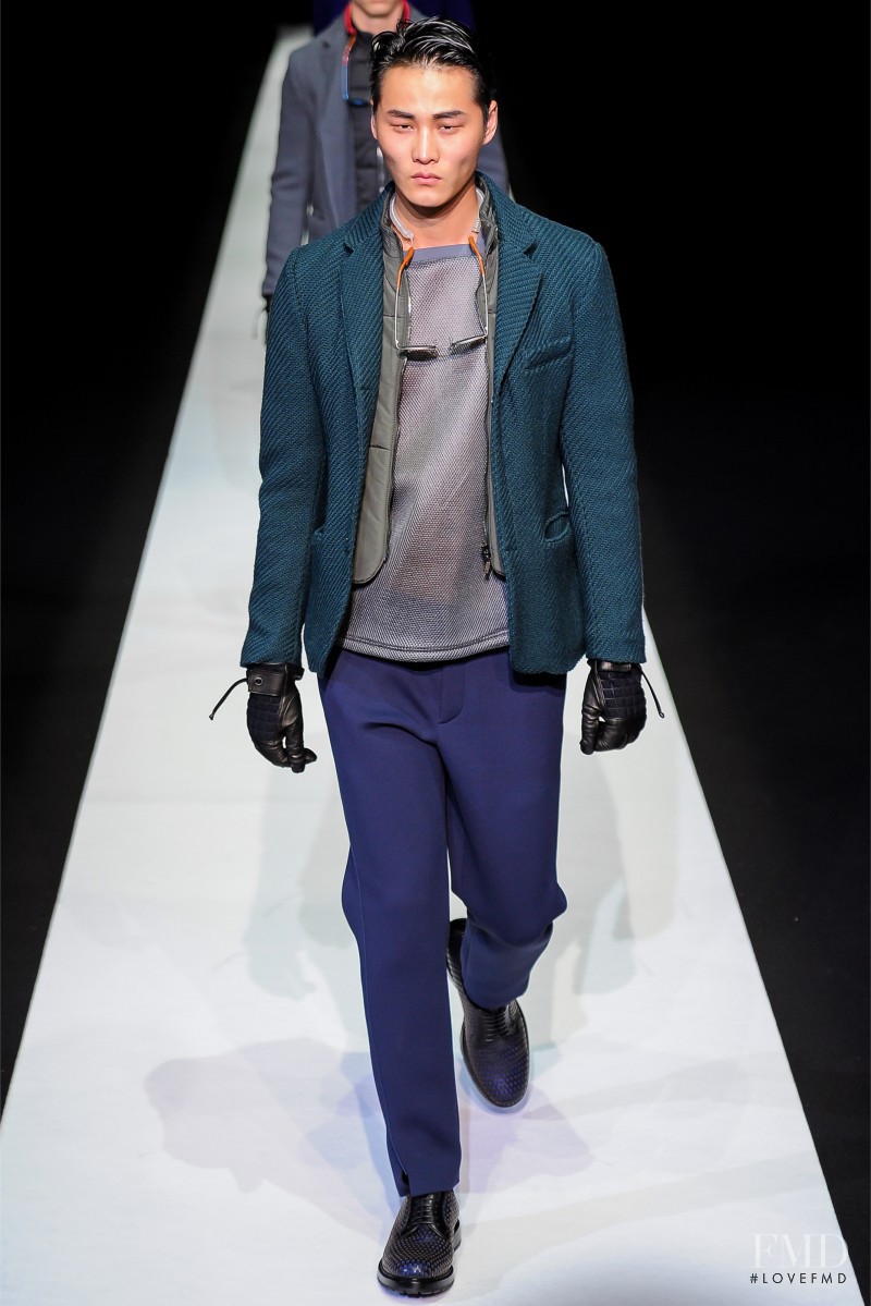 Emporio Armani fashion show for Autumn/Winter 2013