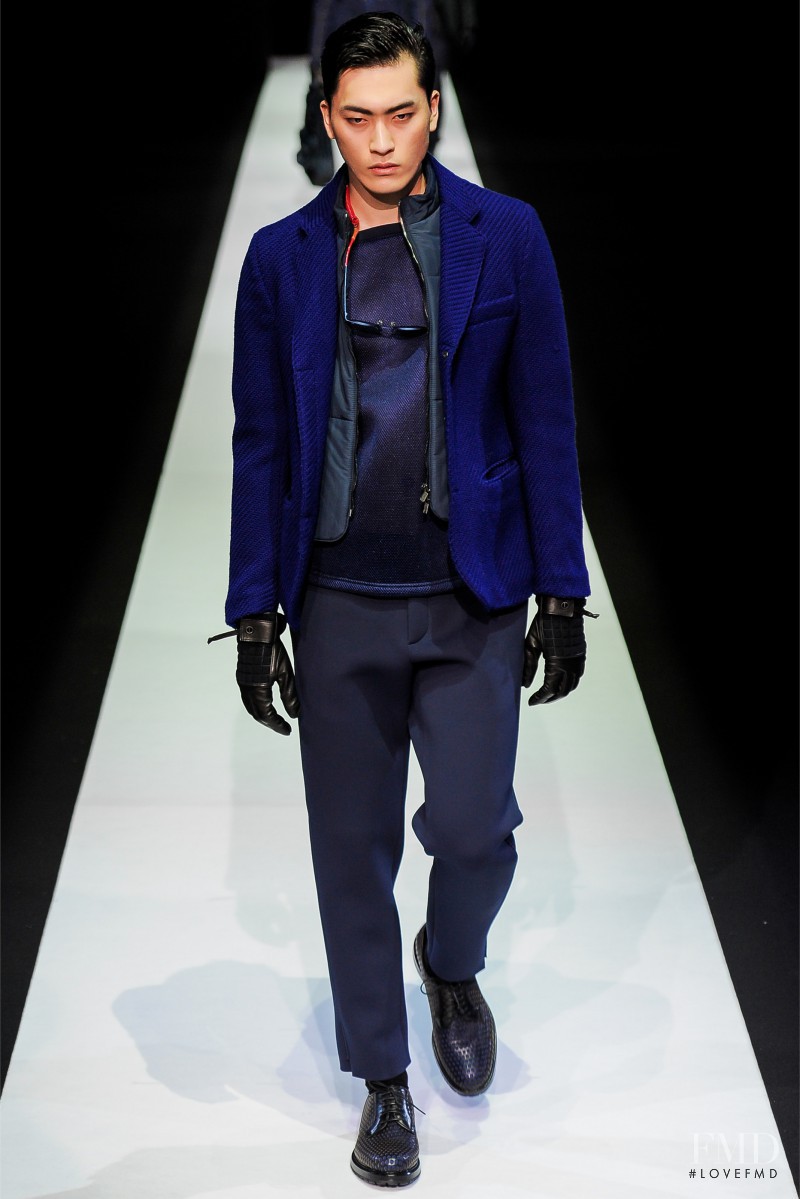 Emporio Armani fashion show for Autumn/Winter 2013