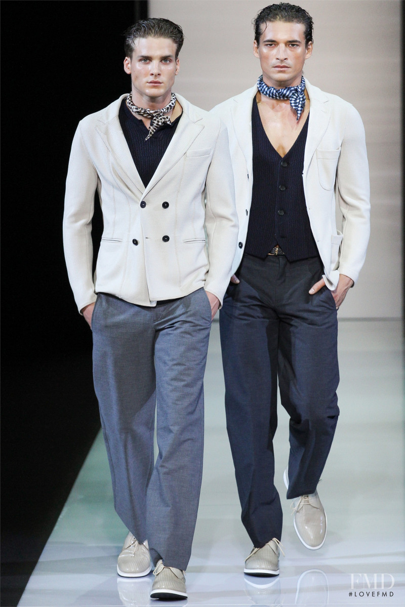 Giorgio Armani fashion show for Spring/Summer 2013