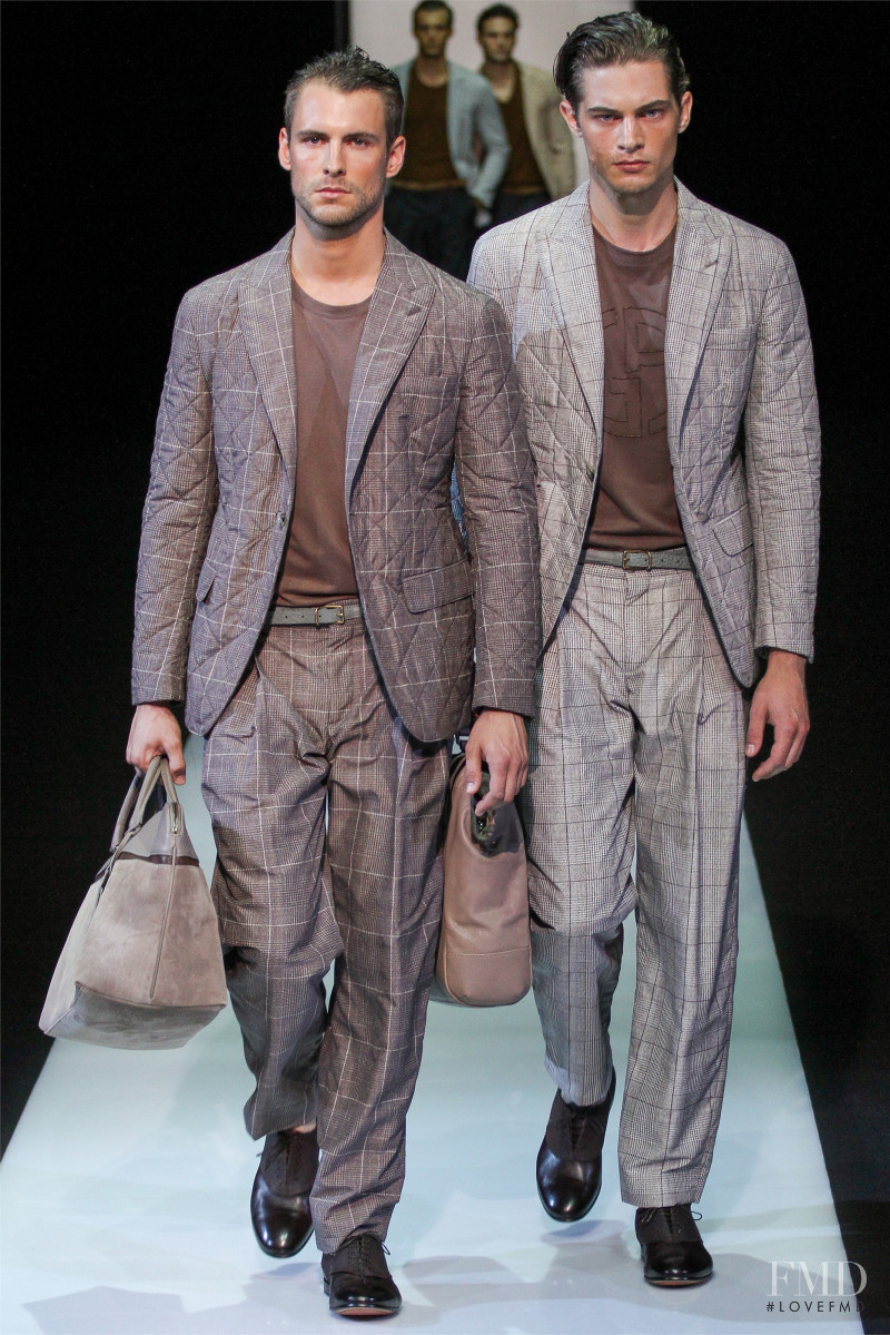 Giorgio Armani fashion show for Spring/Summer 2013