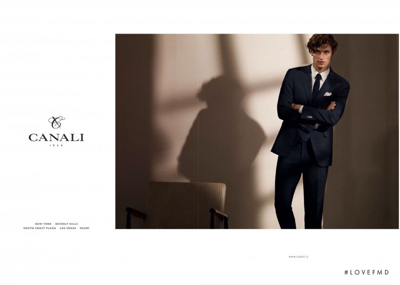 Canali advertisement for Spring/Summer 2013