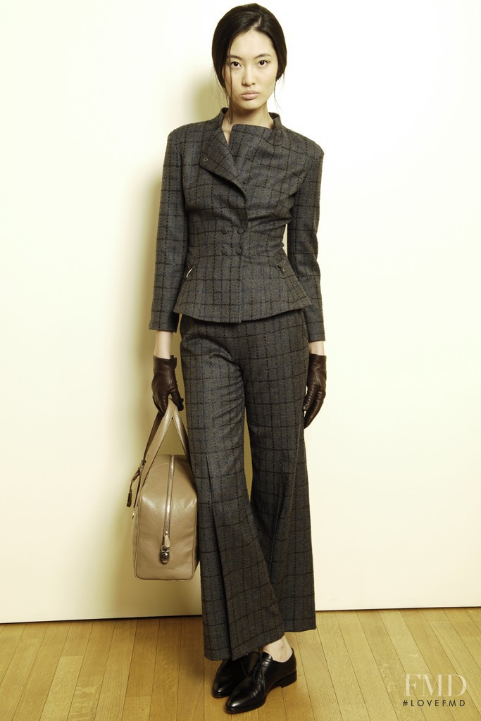 Armani Collezioni lookbook for Fall 2012