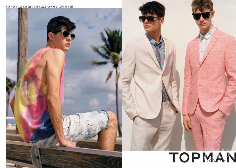 Topman advertisement for Spring/Summer 2013