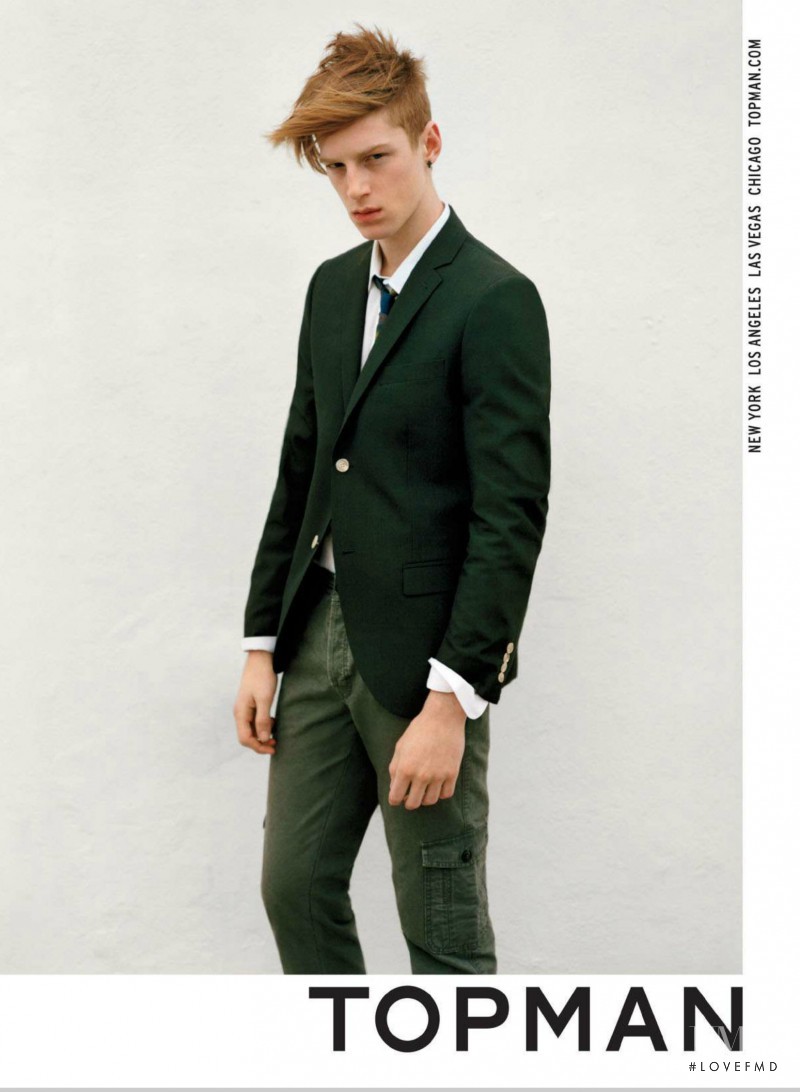 Topman advertisement for Spring/Summer 2013