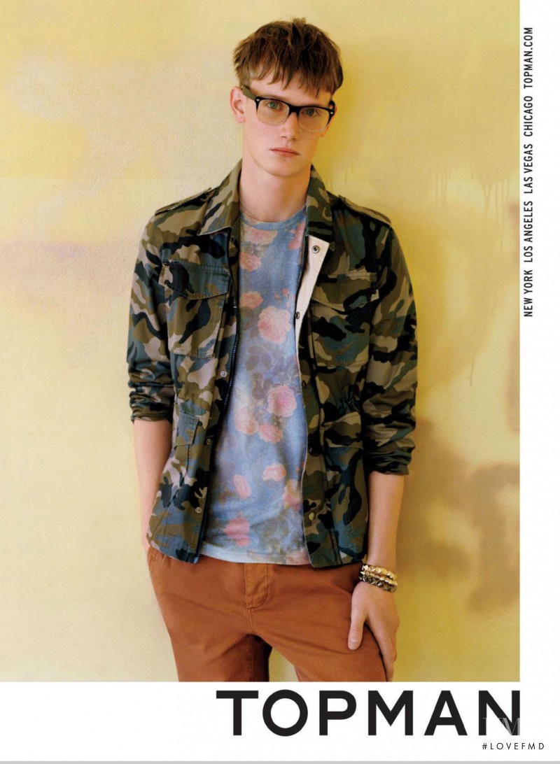 Topman advertisement for Spring/Summer 2013