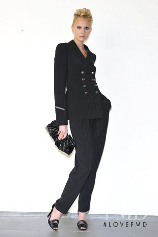 Kerstin Mannik featured in  the Giorgio Armani lookbook for Resort 2009