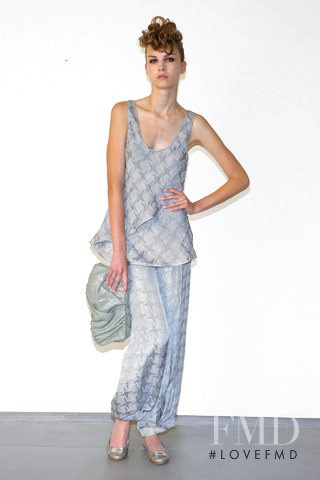 Julija Steponaviciute featured in  the Giorgio Armani lookbook for Resort 2009