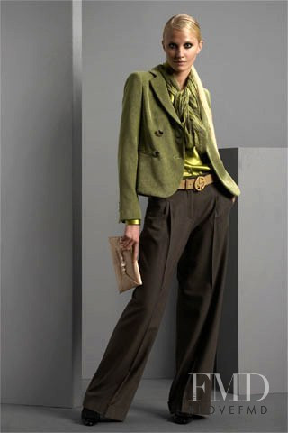 Kerstin Mannik featured in  the Giorgio Armani lookbook for Pre-Fall 2008