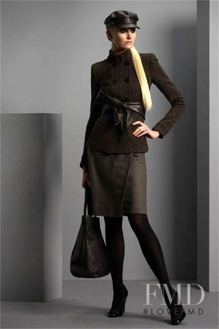 Kerstin Mannik featured in  the Giorgio Armani lookbook for Pre-Fall 2008