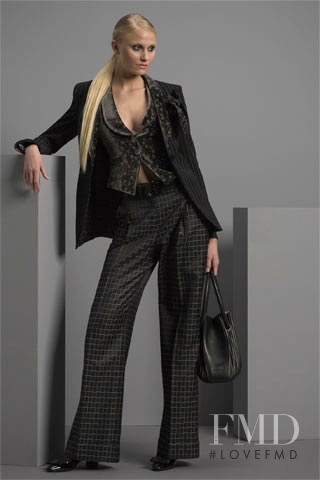 Kerstin Mannik featured in  the Giorgio Armani lookbook for Pre-Fall 2008