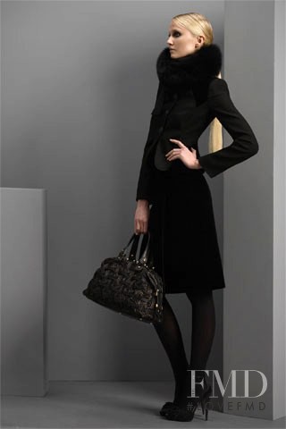 Kerstin Mannik featured in  the Giorgio Armani lookbook for Pre-Fall 2008