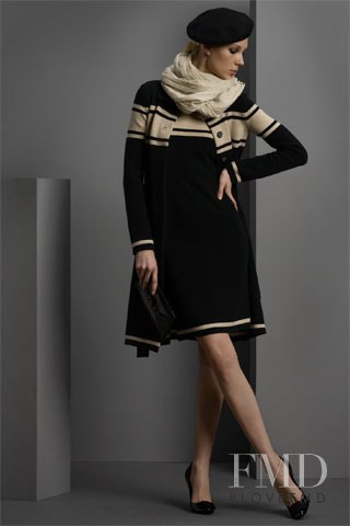 Ieva Seskute featured in  the Giorgio Armani lookbook for Pre-Fall 2008