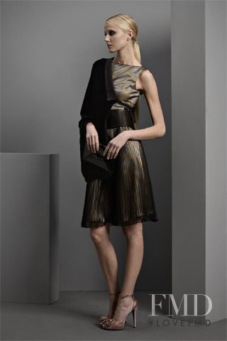 Kerstin Mannik featured in  the Giorgio Armani lookbook for Pre-Fall 2008