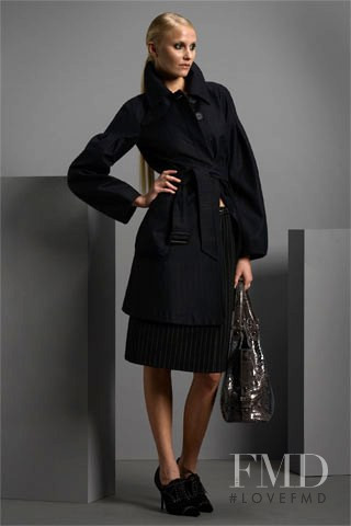 Kerstin Mannik featured in  the Giorgio Armani lookbook for Pre-Fall 2008