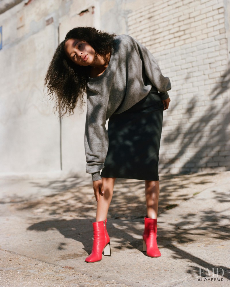 Selena Forrest featured in  the rag & bone lookbook for Spring/Summer 2017