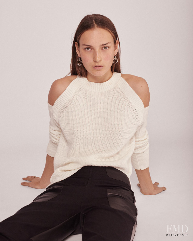 Julia Bergshoeff featured in  the rag & bone lookbook for Spring/Summer 2017