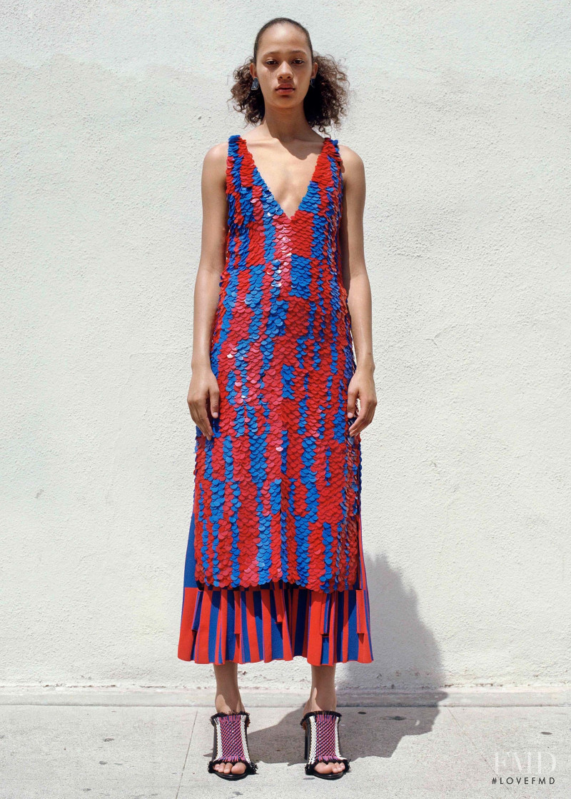 Selena Forrest featured in  the Proenza Schouler lookbook for Resort 2017