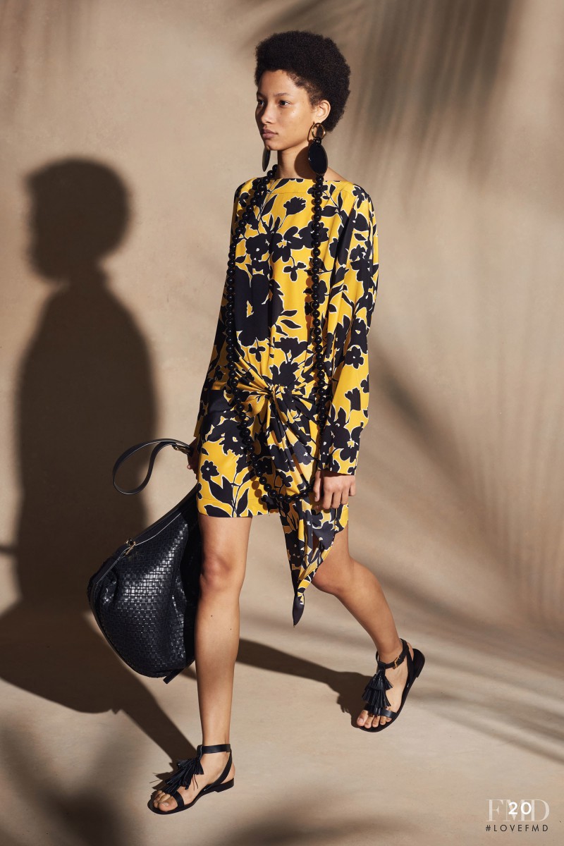 Lineisy Montero featured in  the Michael Kors Collection lookbook for Resort 2018
