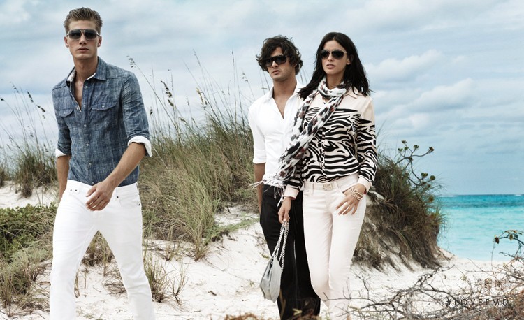 Alejandra Alonso featured in  the Armani Exchange advertisement for Spring/Summer 2013