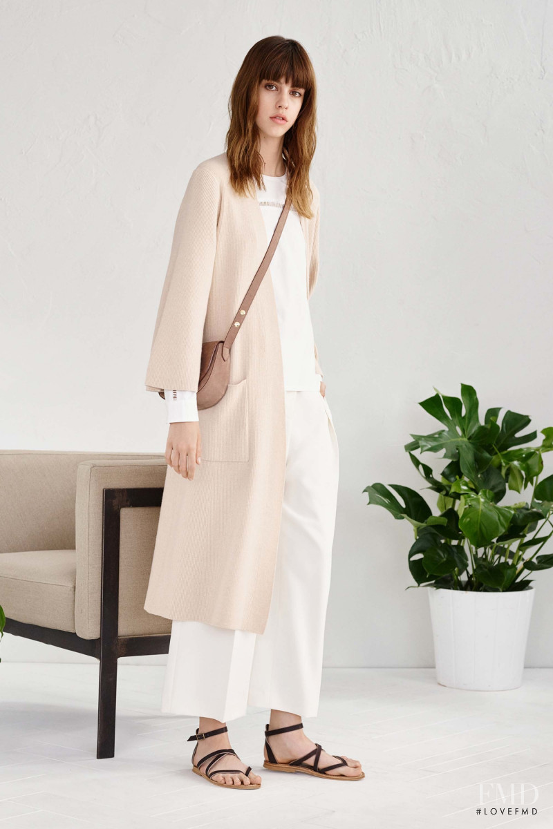 Mayka Merino featured in  the Elizabeth & James lookbook for Resort 2017