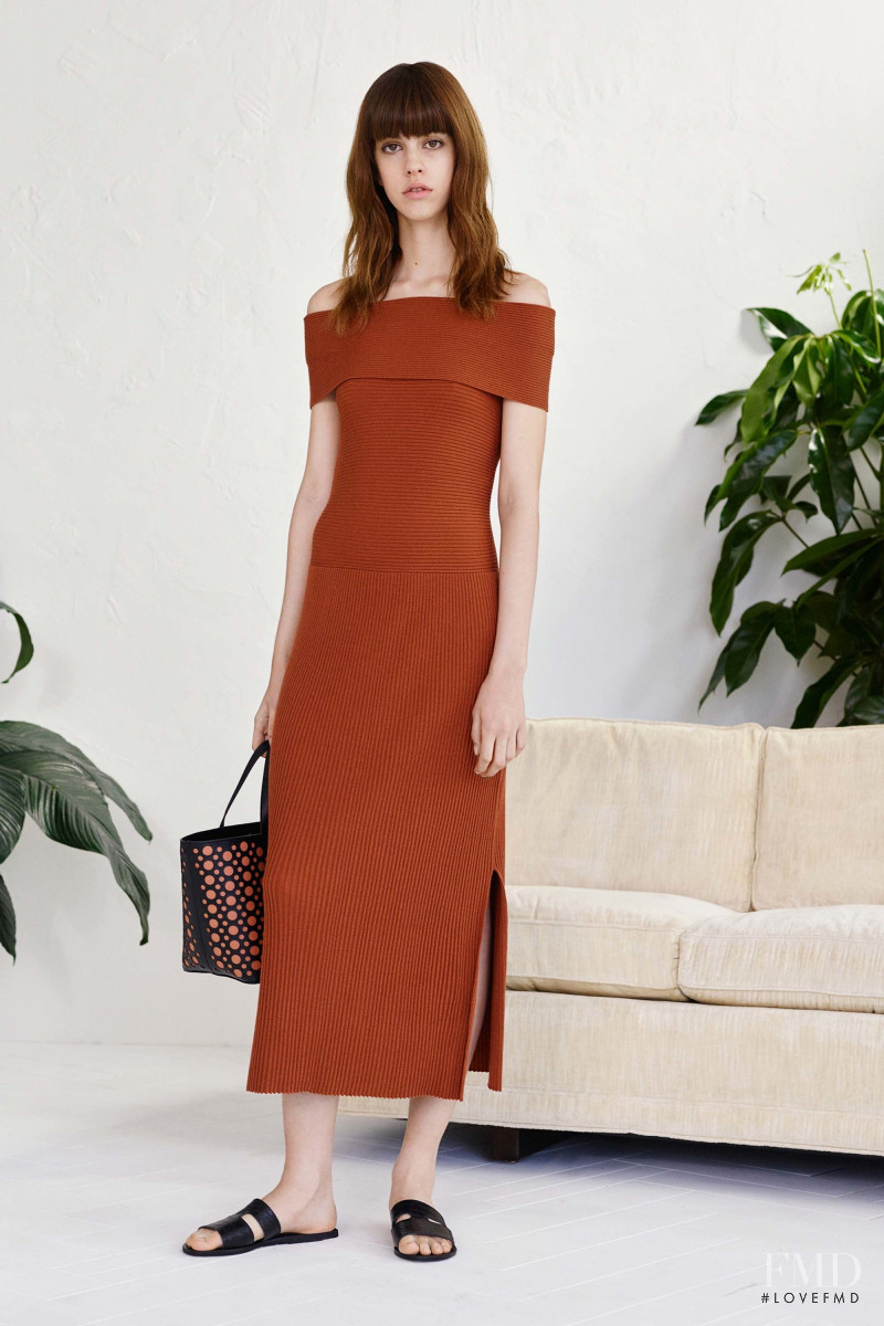 Mayka Merino featured in  the Elizabeth & James lookbook for Resort 2017