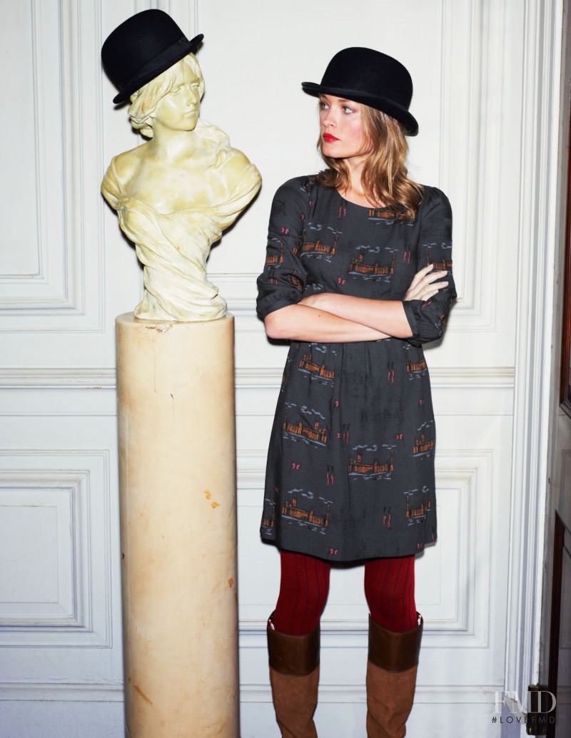 Olga Maliouk featured in  the Boden catalogue for Fall 2012