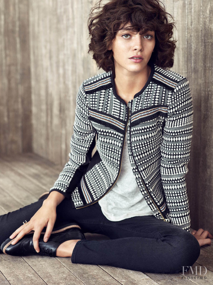 Steffy Argelich featured in  the H&M advertisement for Spring/Summer 2016