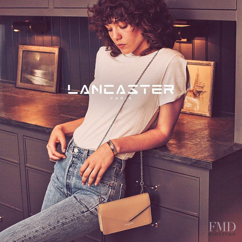 Steffy Argelich featured in  the Lancaster Paris fashion show for Autumn/Winter 2016