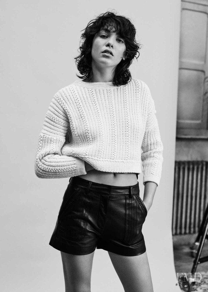 Steffy Argelich featured in  the Sessun advertisement for Spring/Summer 2016