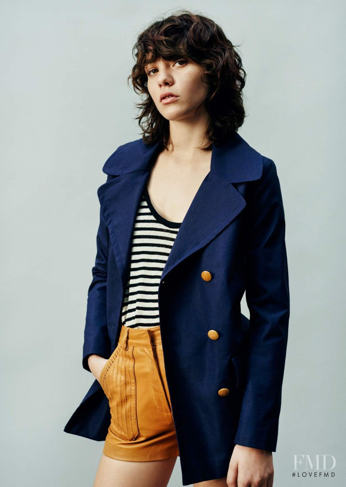 Steffy Argelich featured in  the Sessun advertisement for Spring/Summer 2016