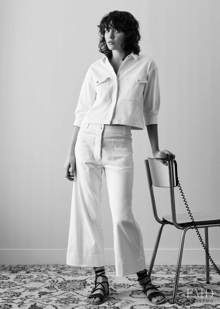 Steffy Argelich featured in  the Sessun advertisement for Spring/Summer 2016