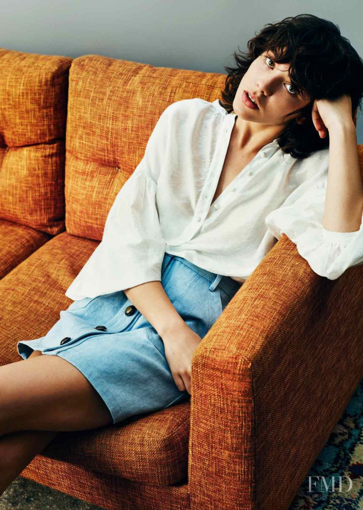 Steffy Argelich featured in  the Sessun advertisement for Spring/Summer 2016