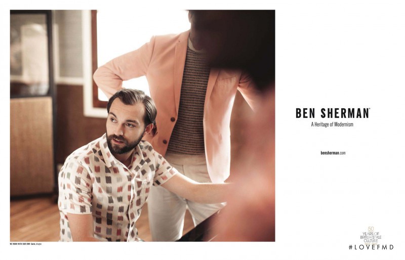 Ben Sherman Jazz Life advertisement for Spring/Summer 2013