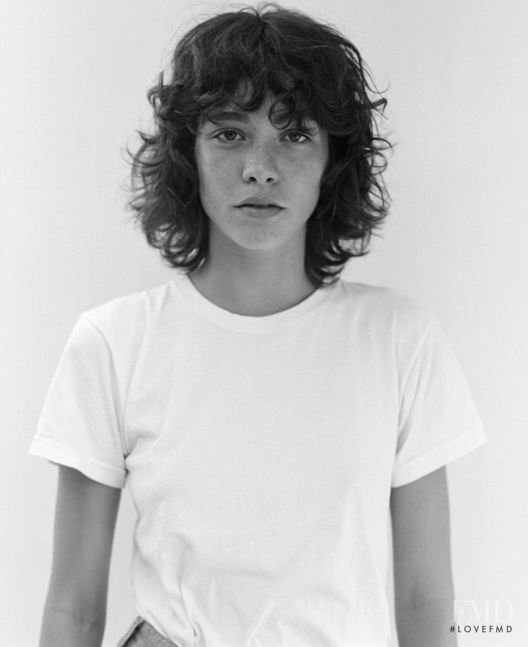 Steffy Argelich featured in  the AllSaints advertisement for Spring/Summer 2016