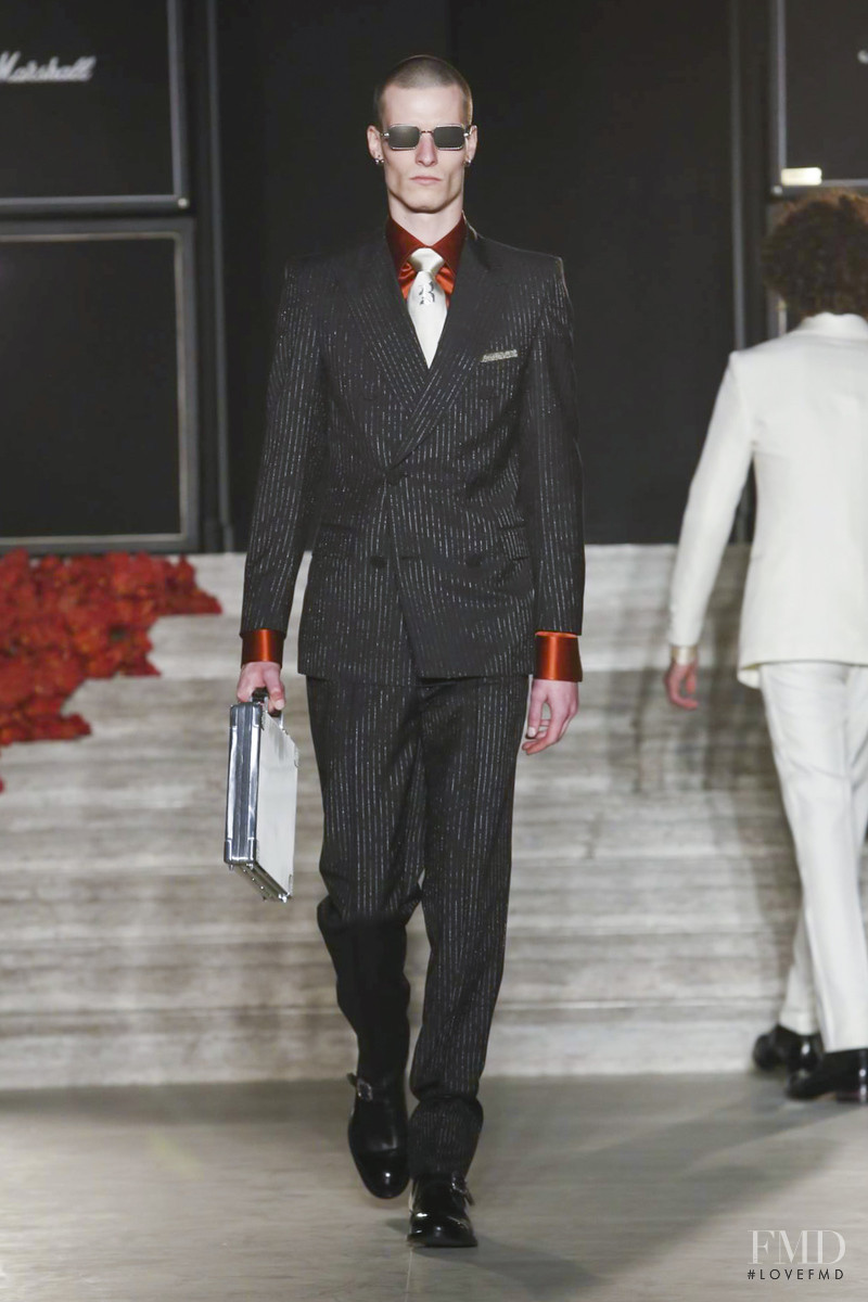 Cyril Trehoux featured in  the Brioni fashion show for Autumn/Winter 2016