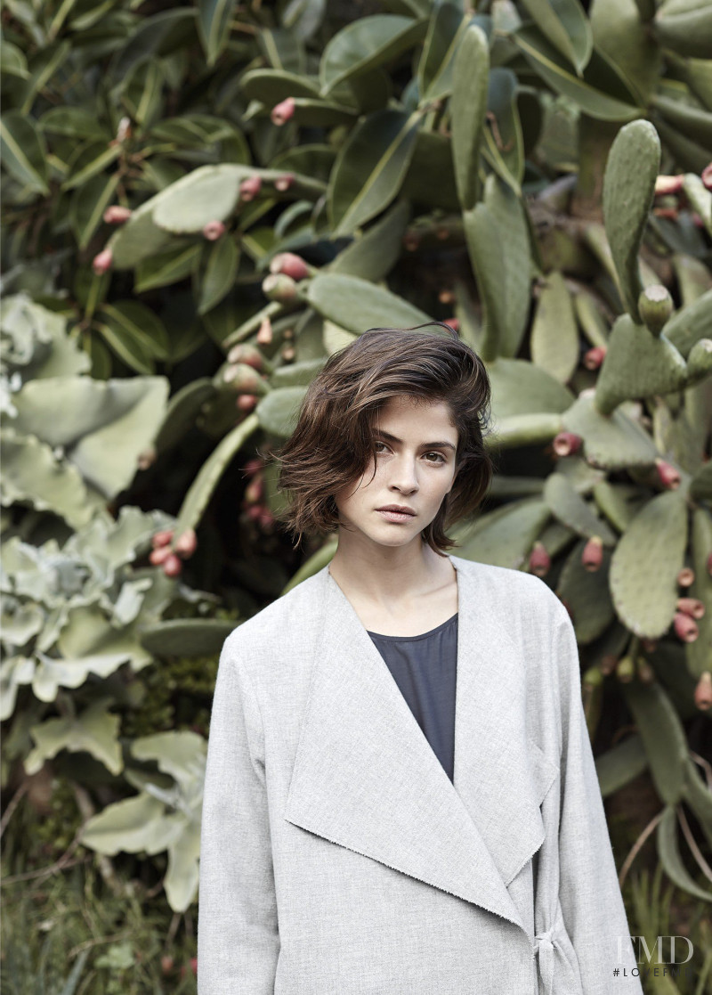 Alba Galocha featured in  the Mango lookbook for Spring/Summer 2015