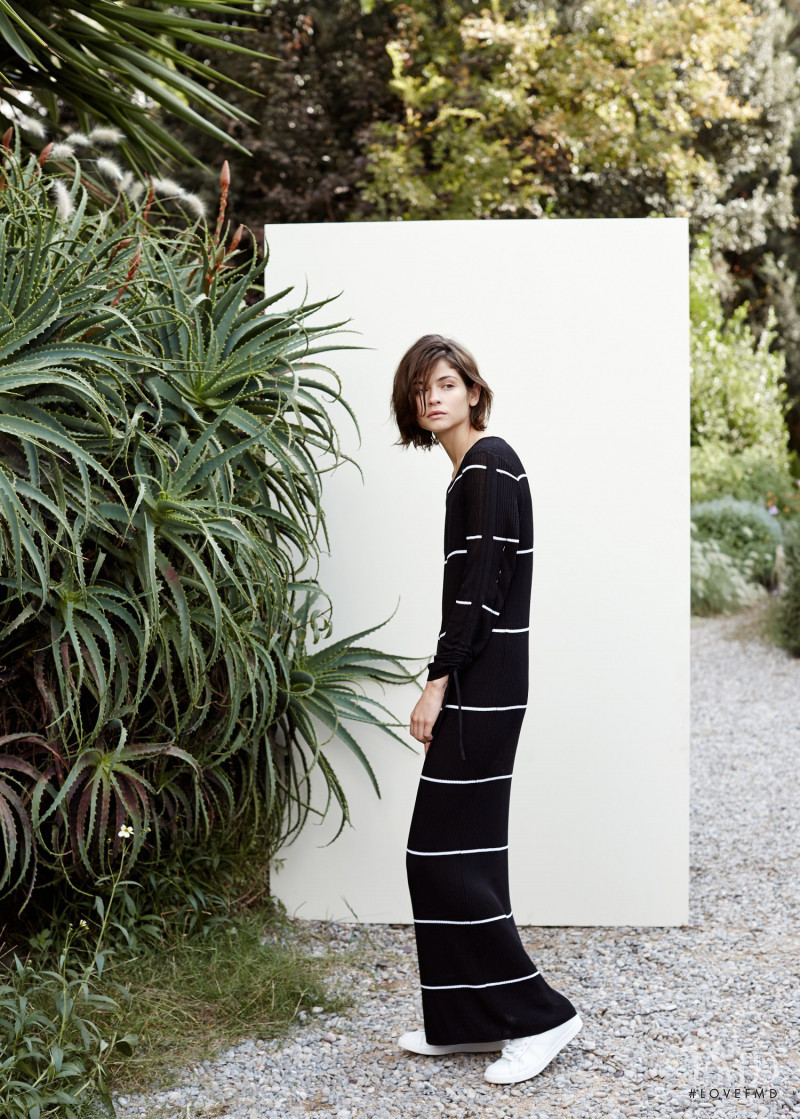 Alba Galocha featured in  the Mango lookbook for Spring/Summer 2015