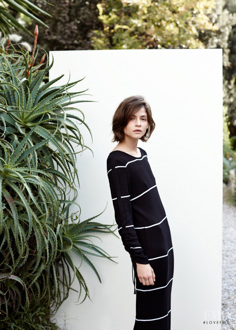 Alba Galocha featured in  the Mango lookbook for Spring/Summer 2015