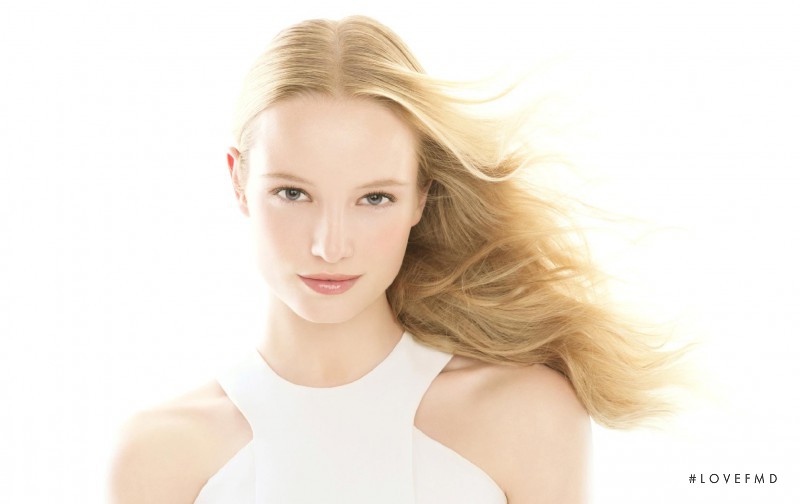 Maud Welzen featured in  the RMK advertisement for Spring/Summer 2013
