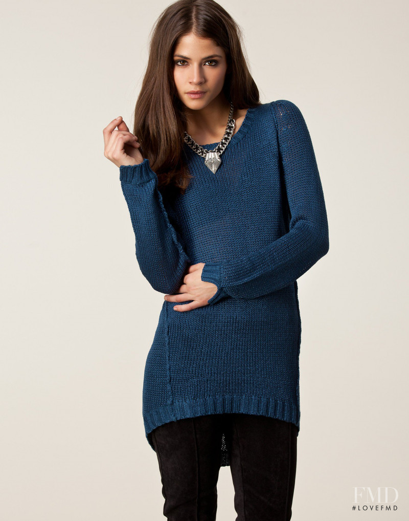 Alba Galocha featured in  the nelly.com Jumpers & Cardigans catalogue for Spring/Summer 2013