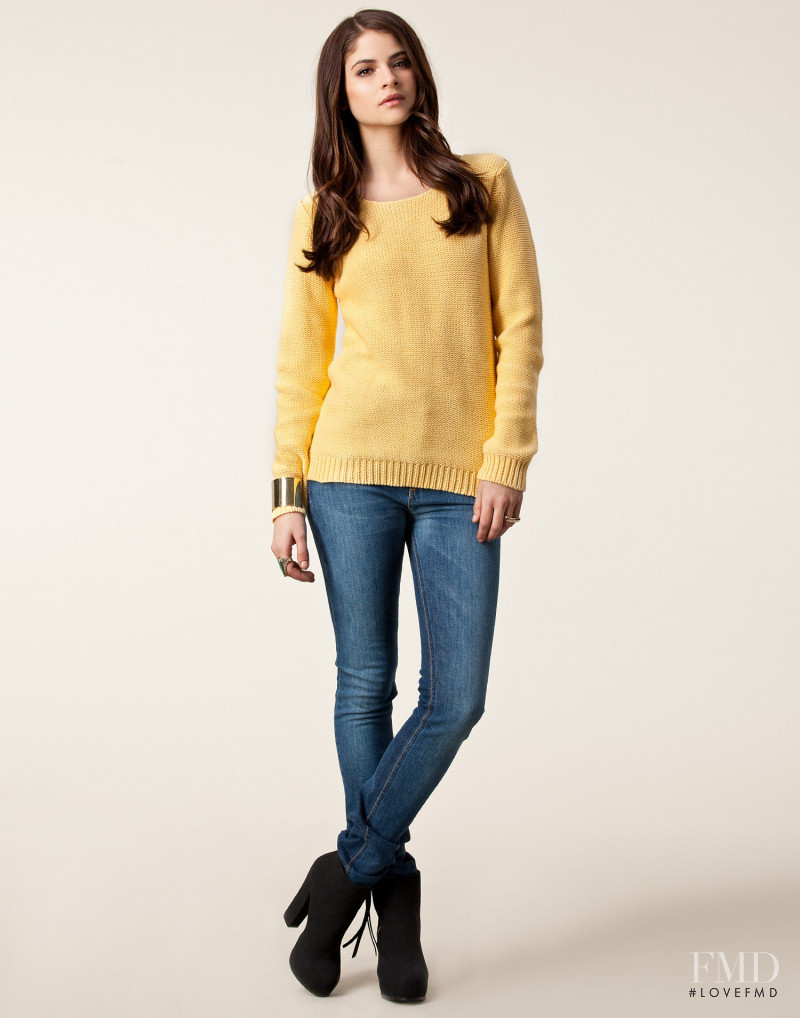 Alba Galocha featured in  the nelly.com Jumpers & Cardigans catalogue for Spring/Summer 2013