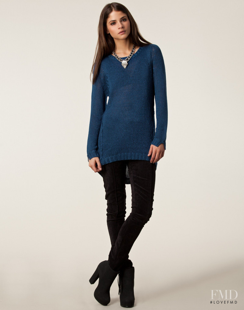 Alba Galocha featured in  the nelly.com Jumpers & Cardigans catalogue for Spring/Summer 2013