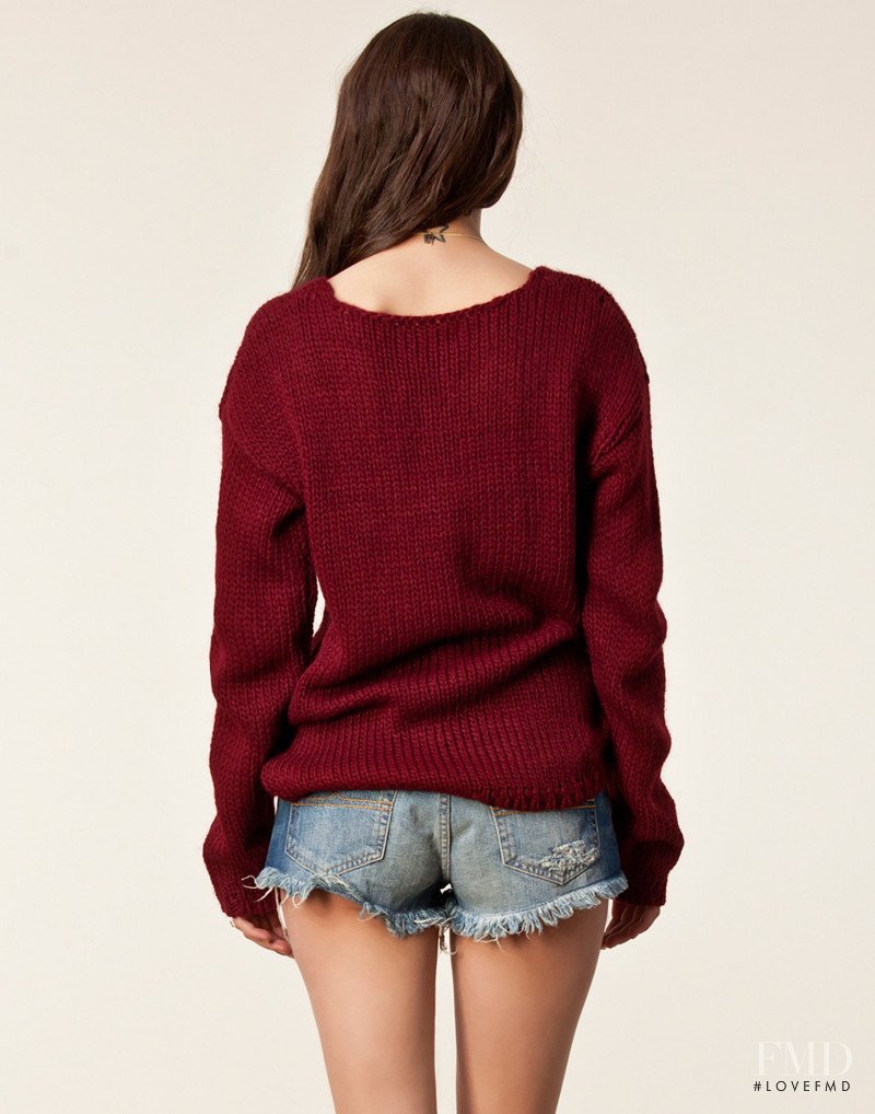 Alba Galocha featured in  the nelly.com Jumpers & Cardigans catalogue for Spring/Summer 2013