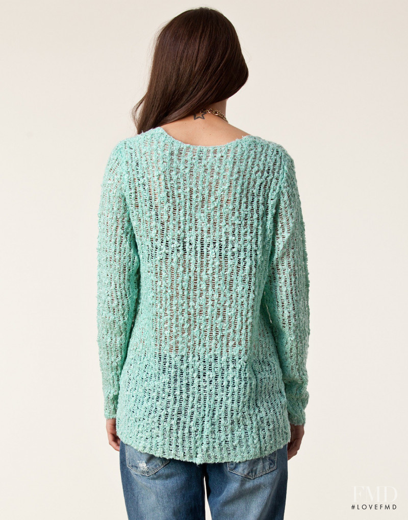 Alba Galocha featured in  the nelly.com Jumpers & Cardigans catalogue for Spring/Summer 2013