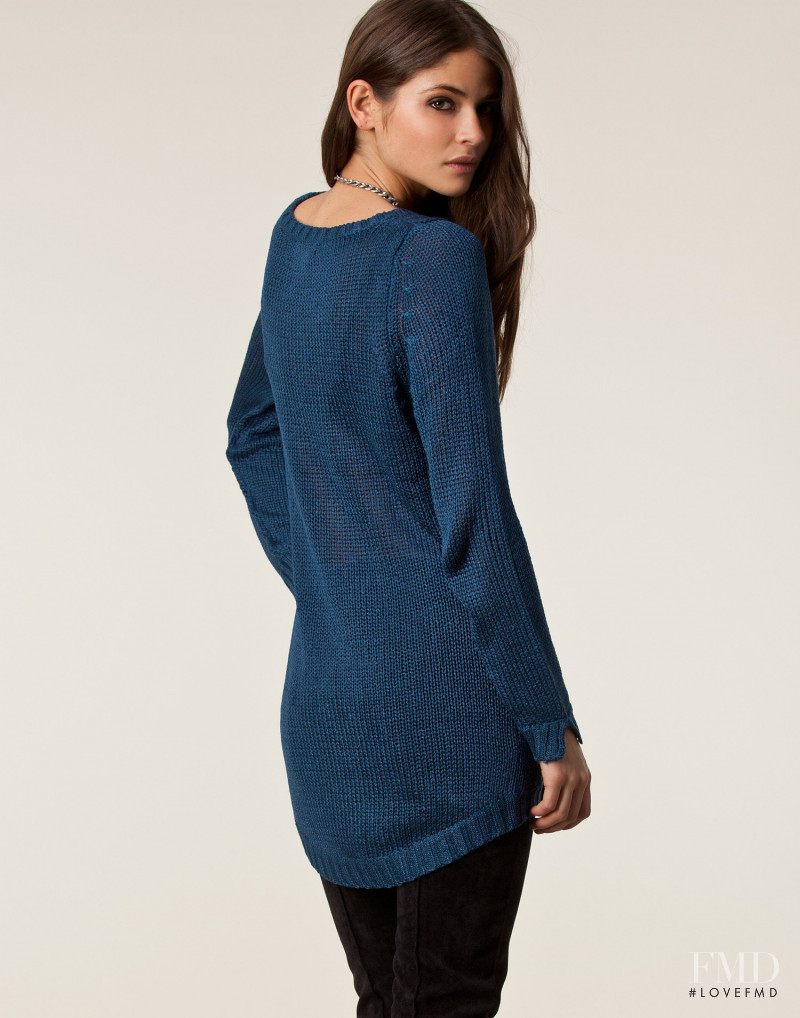 Alba Galocha featured in  the nelly.com Jumpers & Cardigans catalogue for Spring/Summer 2013